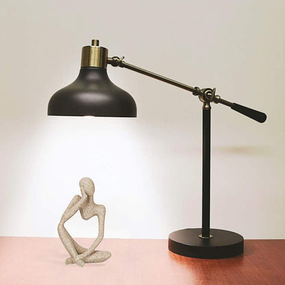 Sandstone Resin Abstract Thinker Sculpture - Collectible Figurine for Home and Office Décor (Left)