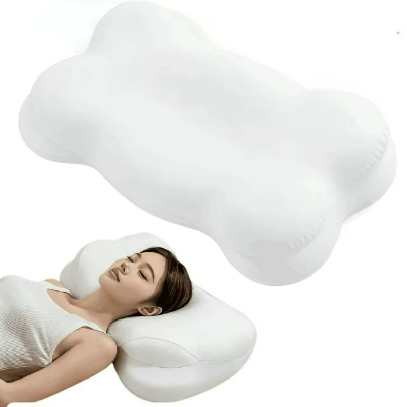 Orthopedic Memory Foam Neck Pillow for Neck and Shoulder Pain Relief - Ergonomic Cervical Support